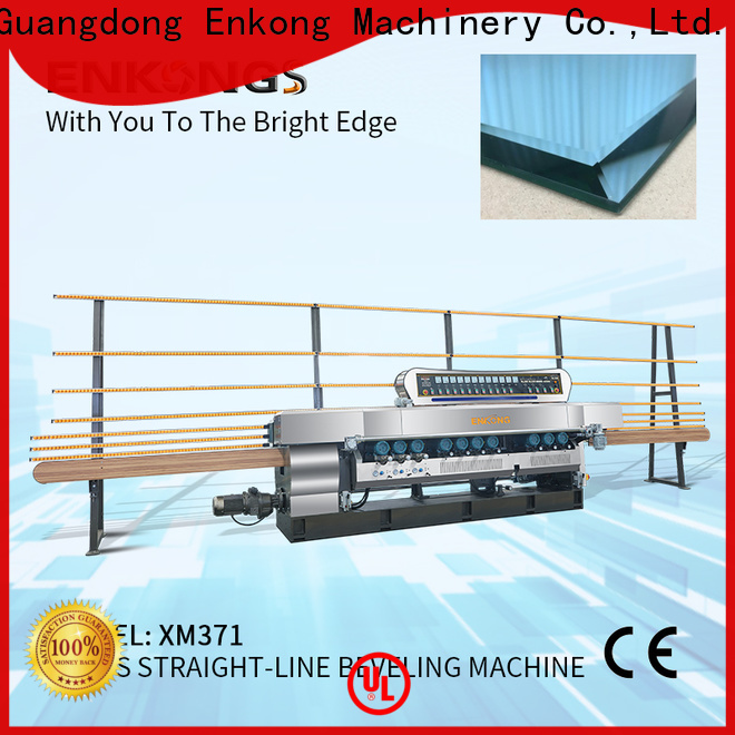 Latest glass beveling machine xm371 factory for glass processing