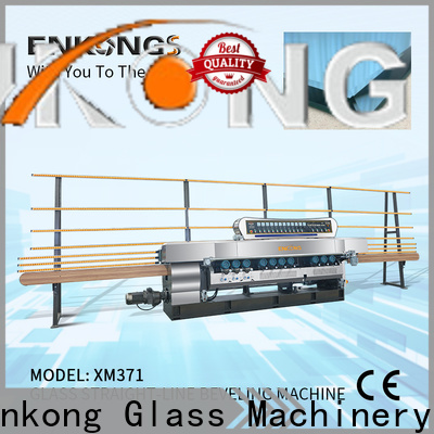 Top glass straight line beveling machine xm371 for business for glass processing