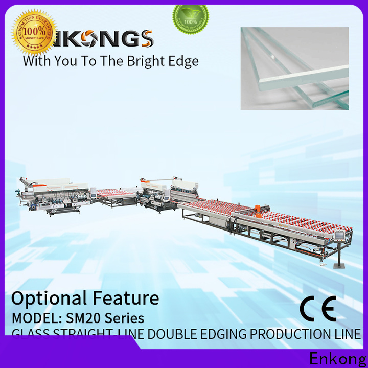 Enkong Custom automatic glass edge polishing machine for business for round edge processing