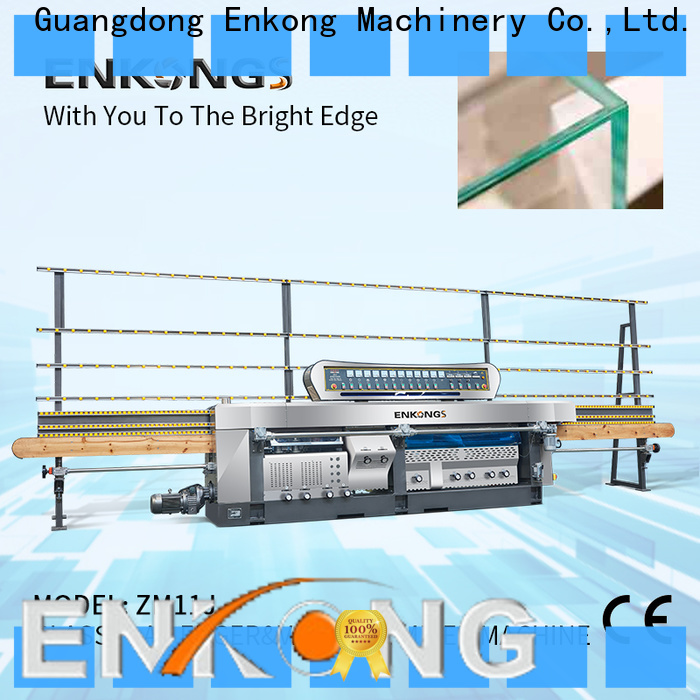 Enkong variable glass manufacturing machine price company for round edge processing
