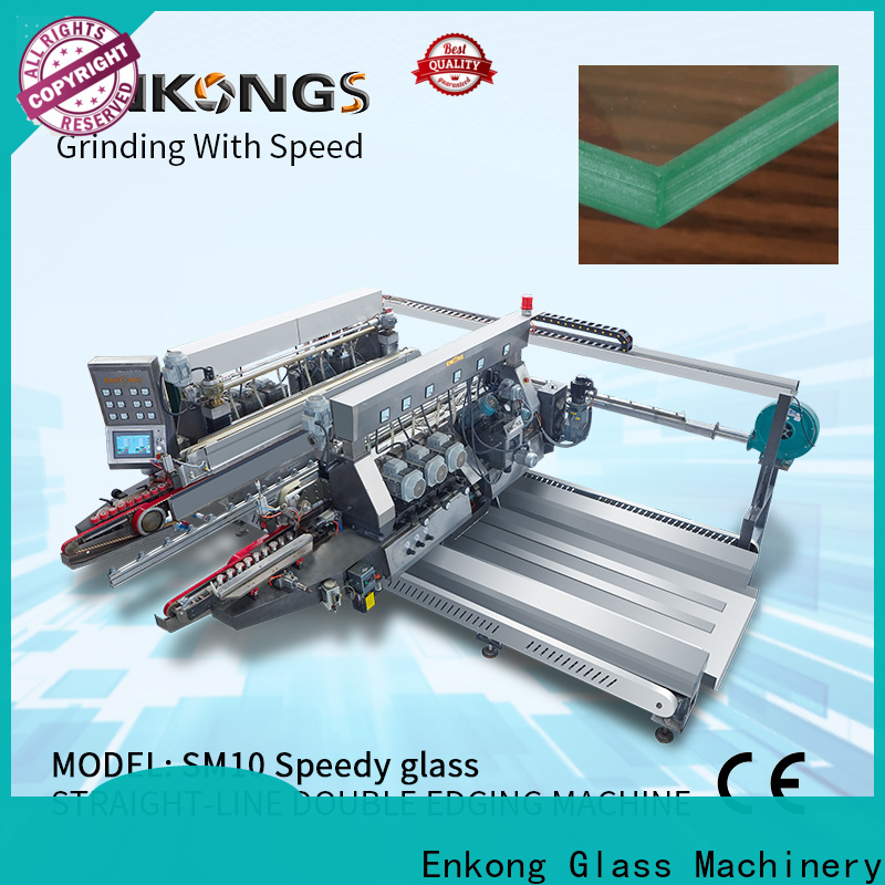 Enkong New automatic glass edge polishing machine company for photovoltaic panel processing