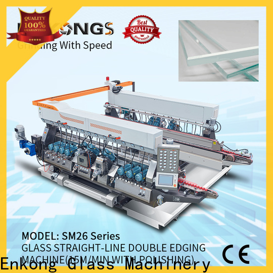 Enkong SM 10 glass double edging machine for business for photovoltaic panel processing