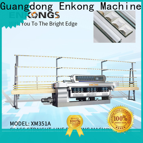 Enkong xm371 beveling machine for glass for business for glass processing