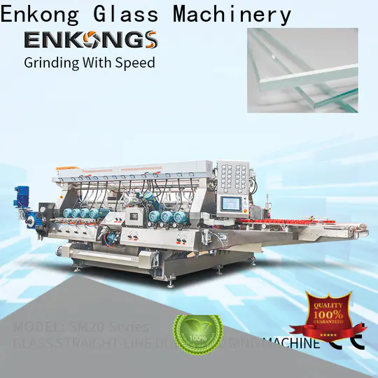 Enkong Best glass double edger suppliers for round edge processing
