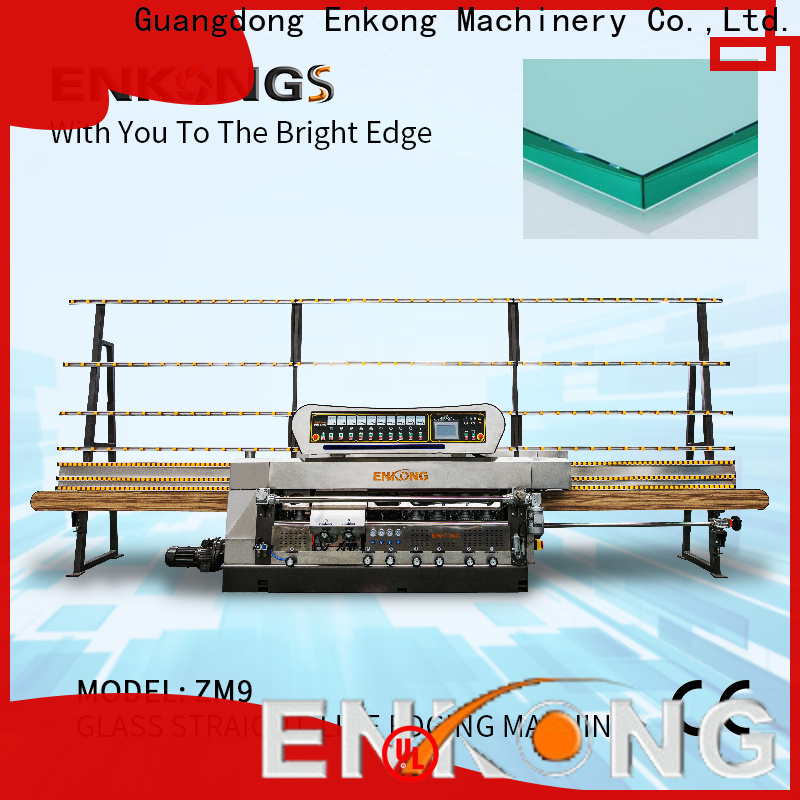 Enkong New glass edge polishing machine supply for photovoltaic panel processing