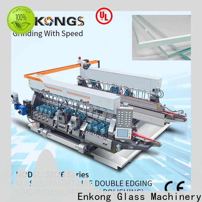 Enkong Latest automatic glass edge polishing machine for business for round edge processing