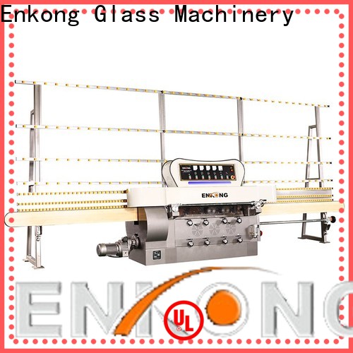 Enkong zm11 glass edging machine price for business for round edge processing
