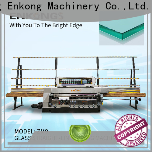 Enkong zm11 glass edge polishing machine for sale factory for round edge processing