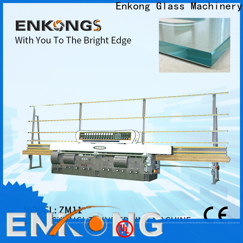 Enkong Best glass edging machine price supply for round edge processing