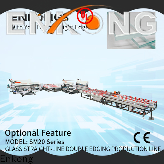 Enkong Latest glass double edging machine for business for round edge processing