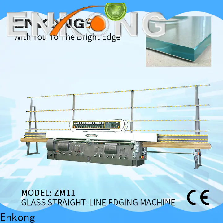 Latest glass straight line edging machine zm7y supply for photovoltaic panel processing