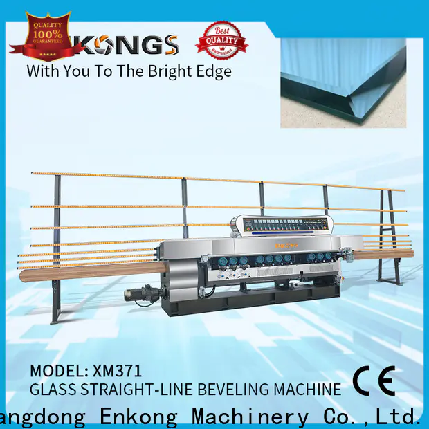 Enkong High-quality glass straight line beveling machine suppliers for polishing