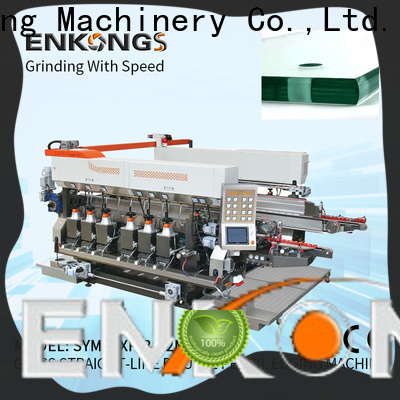 Enkong modularise design double edger machine factory for round edge processing