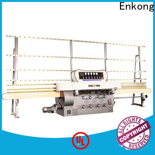 Enkong zm4y small glass edging machine manufacturers for photovoltaic panel processing