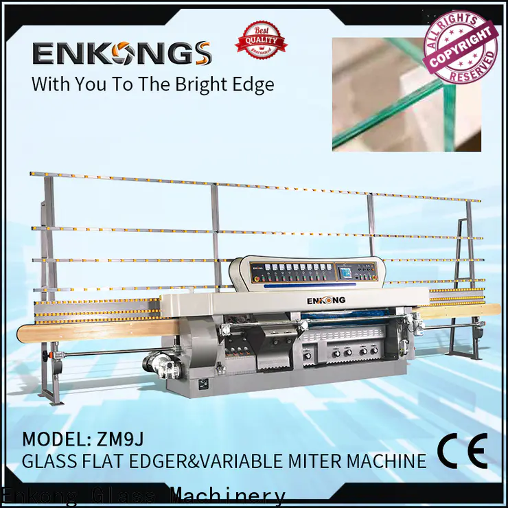 Enkong High-quality glass mitering machine manufacturers for round edge processing
