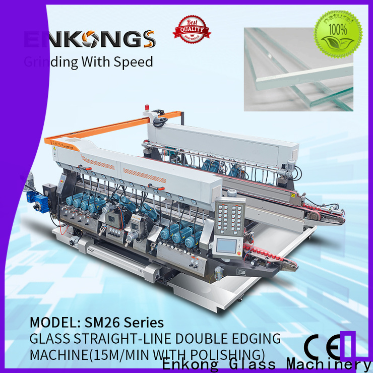 Enkong SM 20 automatic glass edge polishing machine company for photovoltaic panel processing