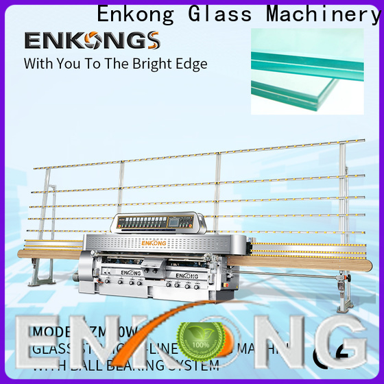 Enkong with ABB spindle motors steel glass making machine price manufacturers for grind