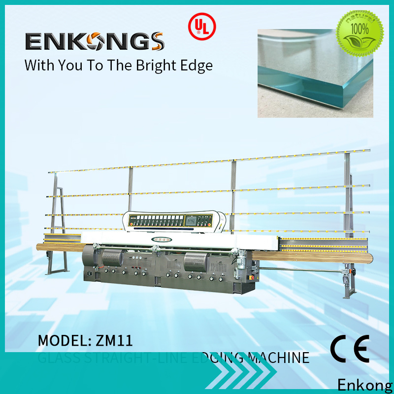 Latest glass straight line edging machine price zm7y company for photovoltaic panel processing