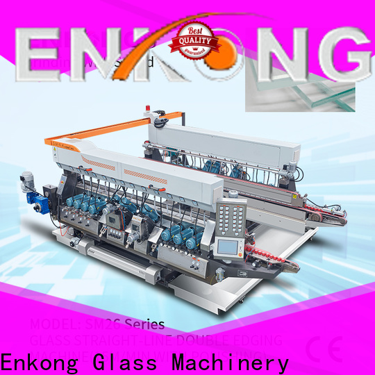 Enkong Latest small glass edge polishing machine suppliers for photovoltaic panel processing