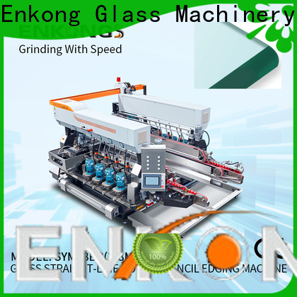 Enkong New glass double edger machine factory for photovoltaic panel processing