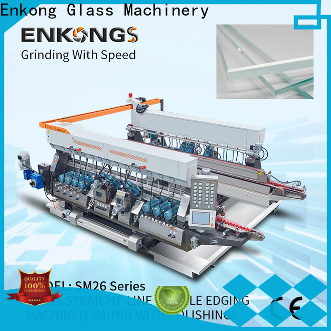 Enkong SM 20 double edger machine for business for round edge processing