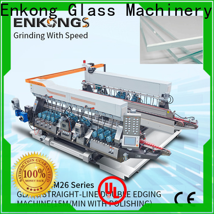 Enkong modularise design glass edging machine suppliers factory for photovoltaic panel processing