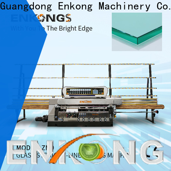 Enkong zm4y glass cutting machine suppliers supply for round edge processing