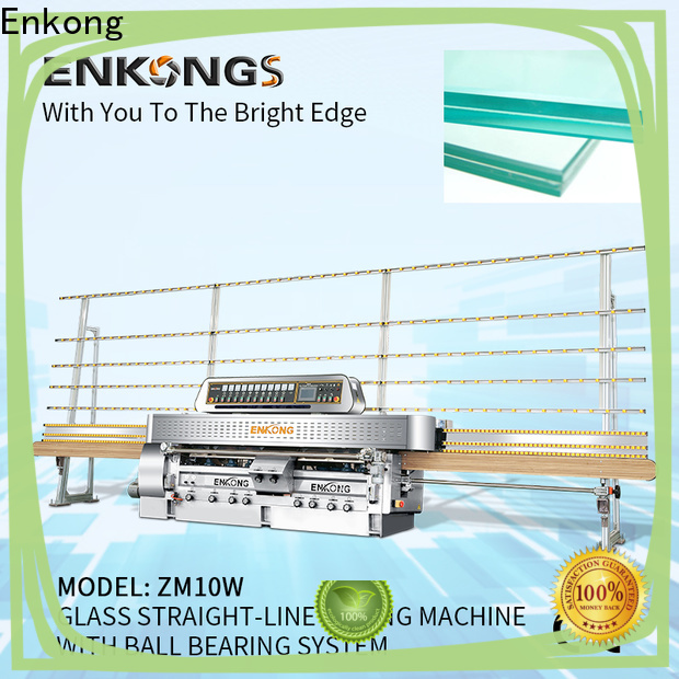 Enkong with ABB spindle motors glass machinery manufacturers company for processing glass