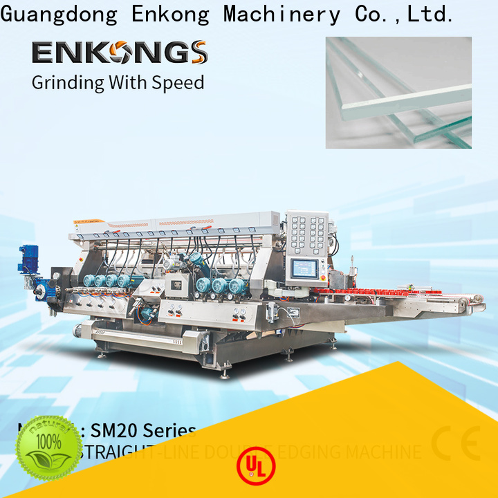Enkong SM 10 double glass machine supply for round edge processing