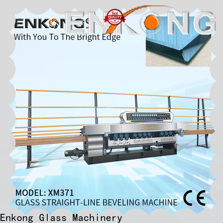 Enkong xm351a beveling machine for glass company for glass processing