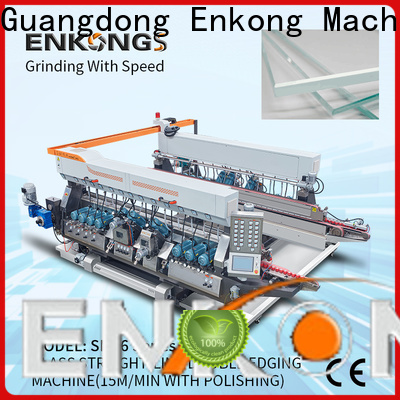 Top glass double edger machine modularise design company for photovoltaic panel processing