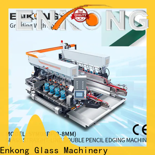Enkong New glass double edger suppliers for round edge processing