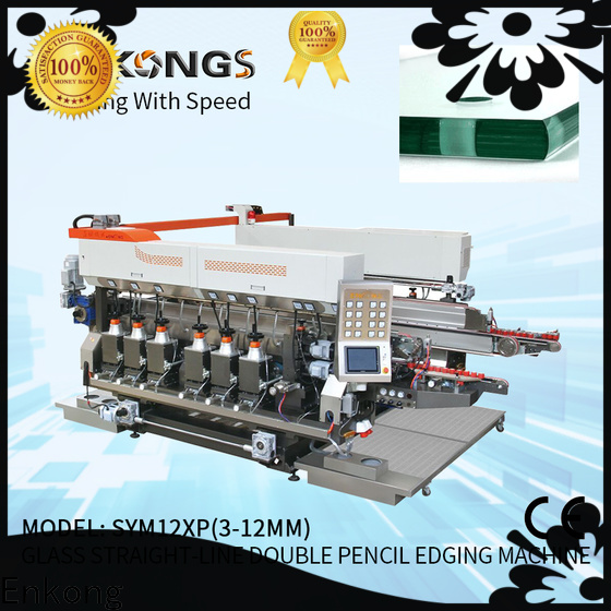 Enkong SM 22 automatic glass cutting machine suppliers for round edge processing