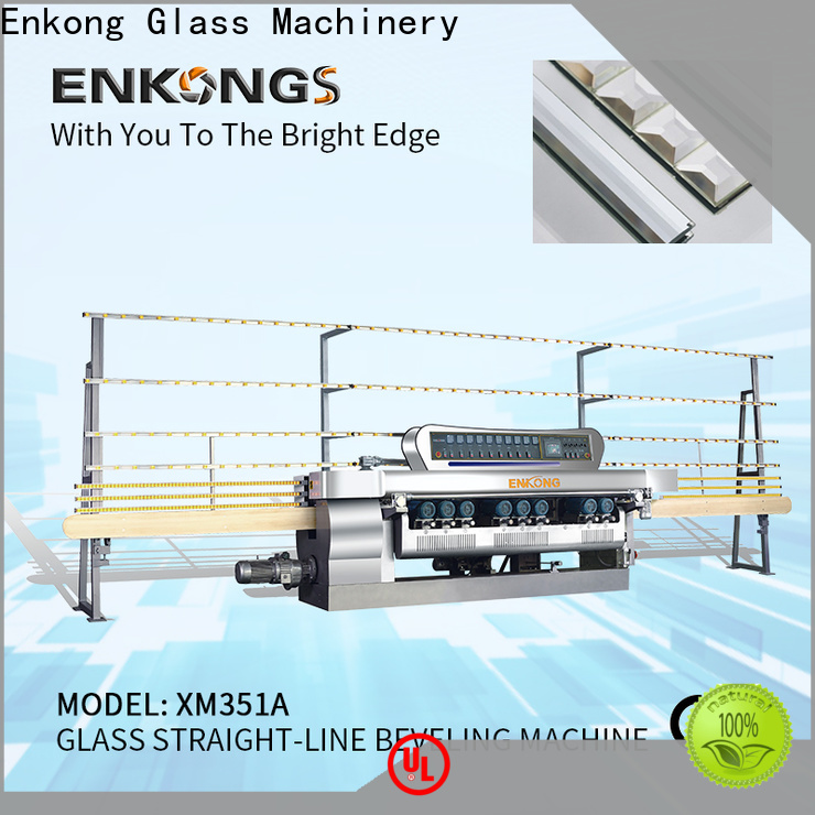 Enkong xm351 glass bevelling machine suppliers for business for glass processing
