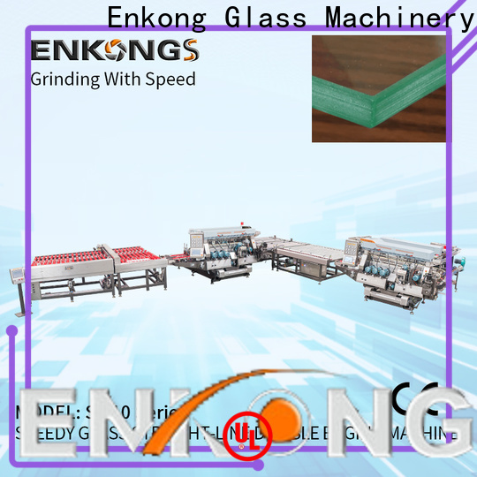 Enkong modularise design glass edging machine suppliers factory for household appliances