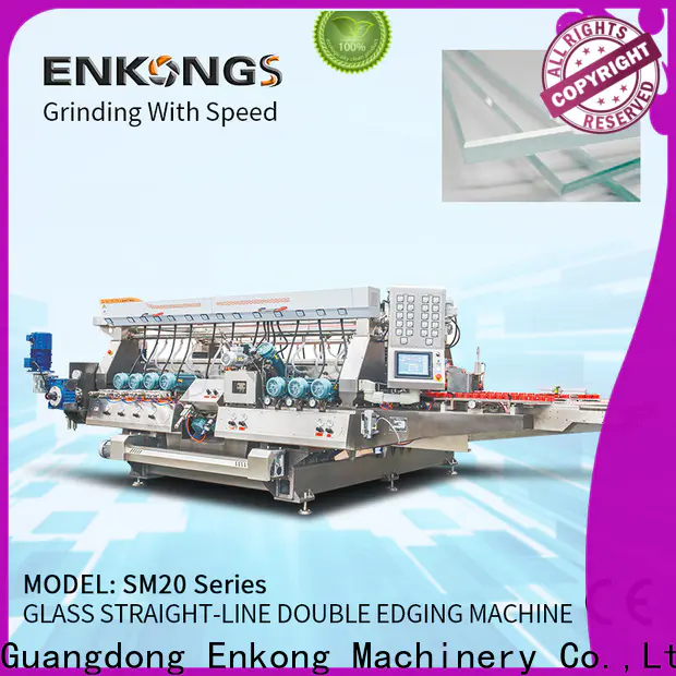 Enkong Latest glass double edger suppliers for photovoltaic panel processing