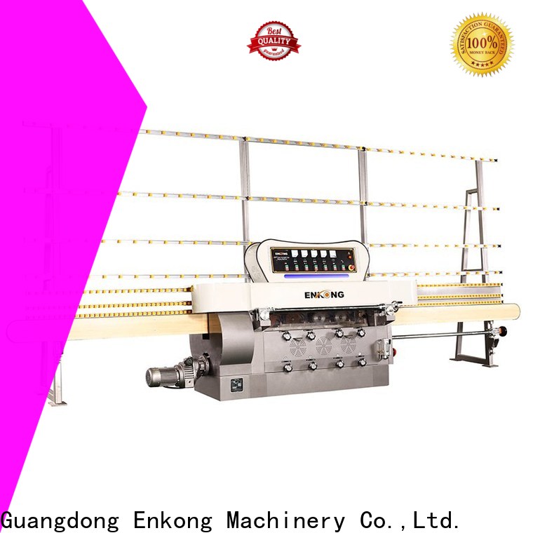 Enkong zm9 small glass edging machine company for household appliances