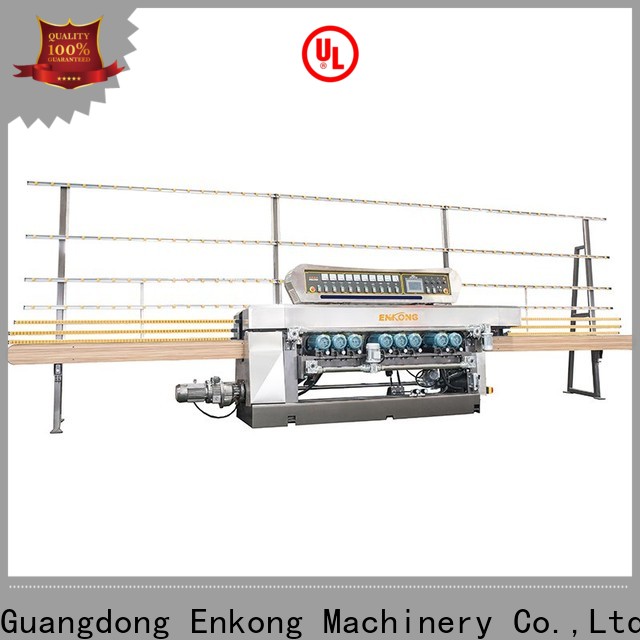 Enkong Latest glass straight line beveling machine for business for glass processing