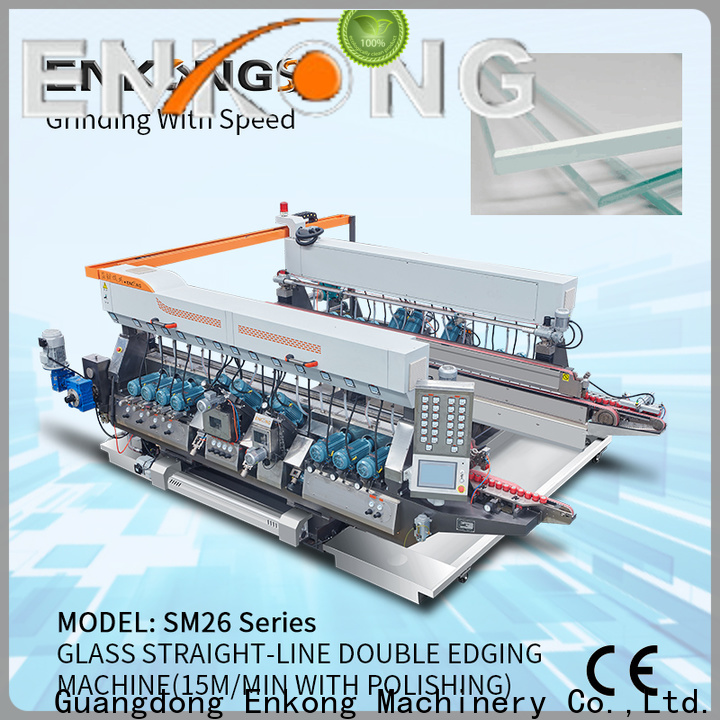 Enkong Wholesale automatic glass edge polishing machine factory for round edge processing