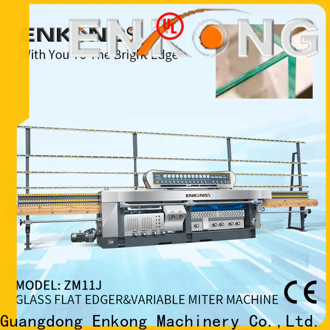 Enkong Latest glass manufacturing machine price for business for round edge processing