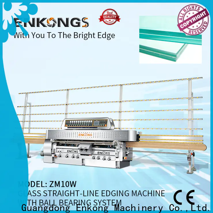 Enkong zm10w double glazing glass machine suppliers for processing glass