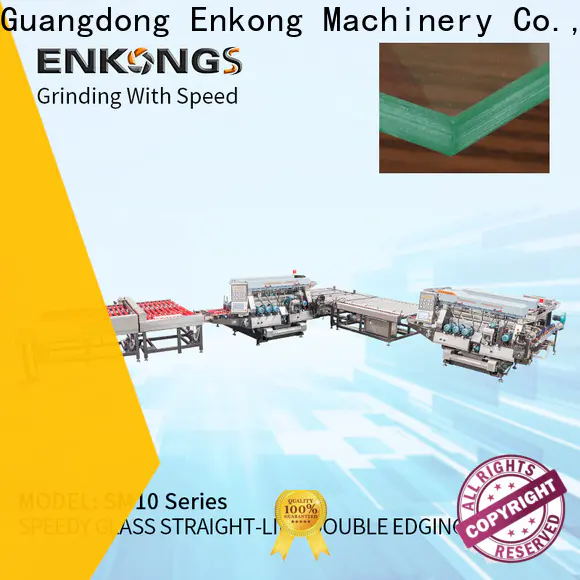 Enkong SM 26 double edger machine manufacturers for round edge processing