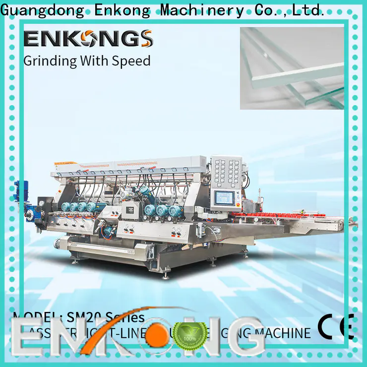 Enkong SYM08 double edger machine for business for photovoltaic panel processing