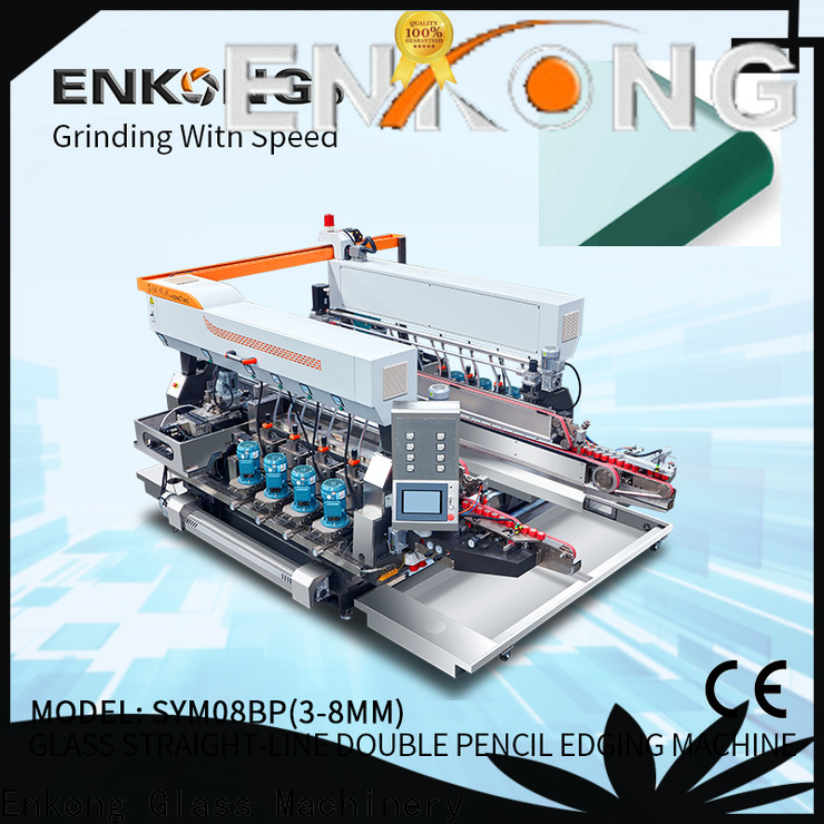 Enkong SM 20 glass double edger machine suppliers for photovoltaic panel processing