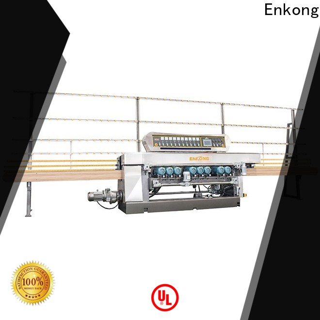 Enkong xm371 glass beveling machine price for business for polishing