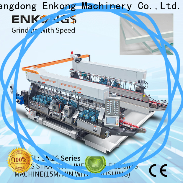 Enkong Best automatic glass edge polishing machine factory for photovoltaic panel processing
