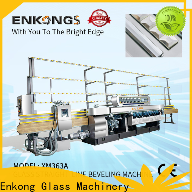 Top glass beveling machine xm351a manufacturers for glass processing