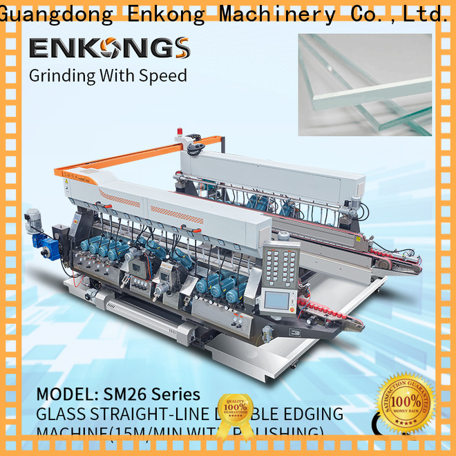 Enkong Latest glass double edger machine for business for photovoltaic panel processing