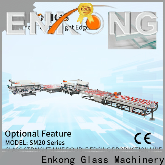 New glass double edger SM 20 suppliers for photovoltaic panel processing