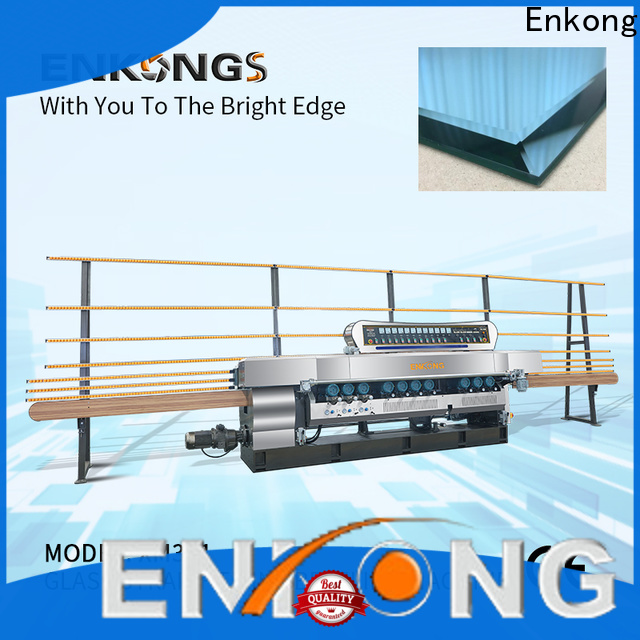 Enkong xm351a glass beveling machine manufacturers supply for glass processing